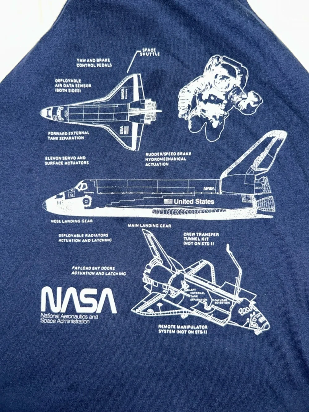 NASA Astronaut Graphics T Shirt - Picture 3 of 3